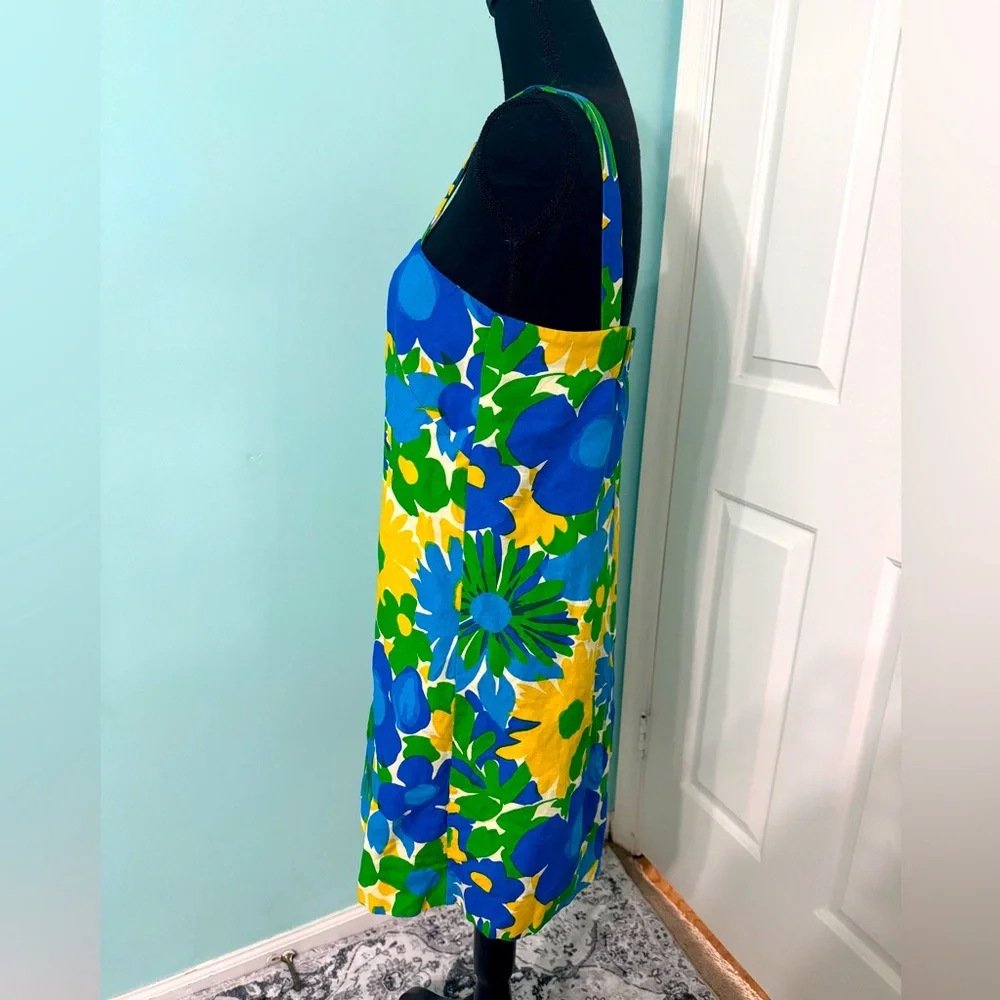 J. Crew Floral Shift Dress Size 2 - Picture 2 of 4
